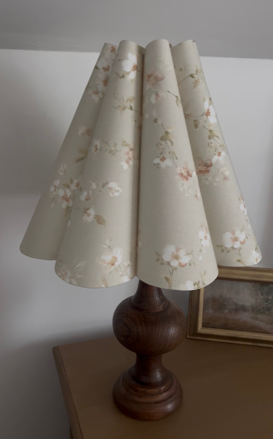 Vintage Bloom - komplet z podstawą lampy